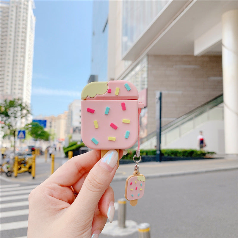 Compatible with Apple, Bluetooth Wireless Earphone Cover With Anti-drop Soft Plastic Shell Suitable Compatible with Apple, Bluetooth Wireless Earphone Cover With Anti-drop Soft Plastic Shell Suitable